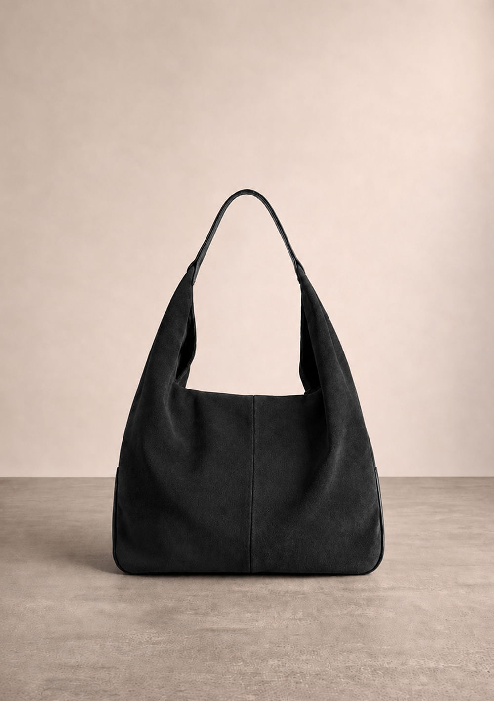 Bolsa Hobo Geneviève Preto