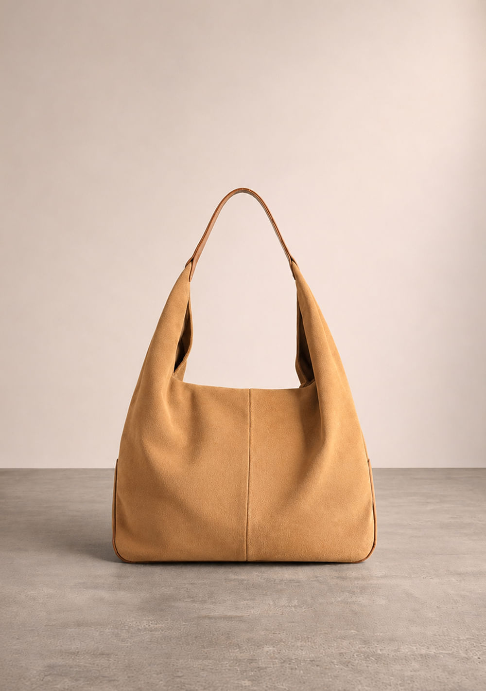 Bolsa Hobo Geneviève Marrom